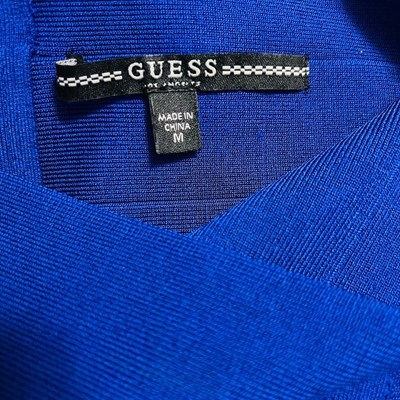 GUESS Royal Blue Bandage Skirt - Picture 4 of 4